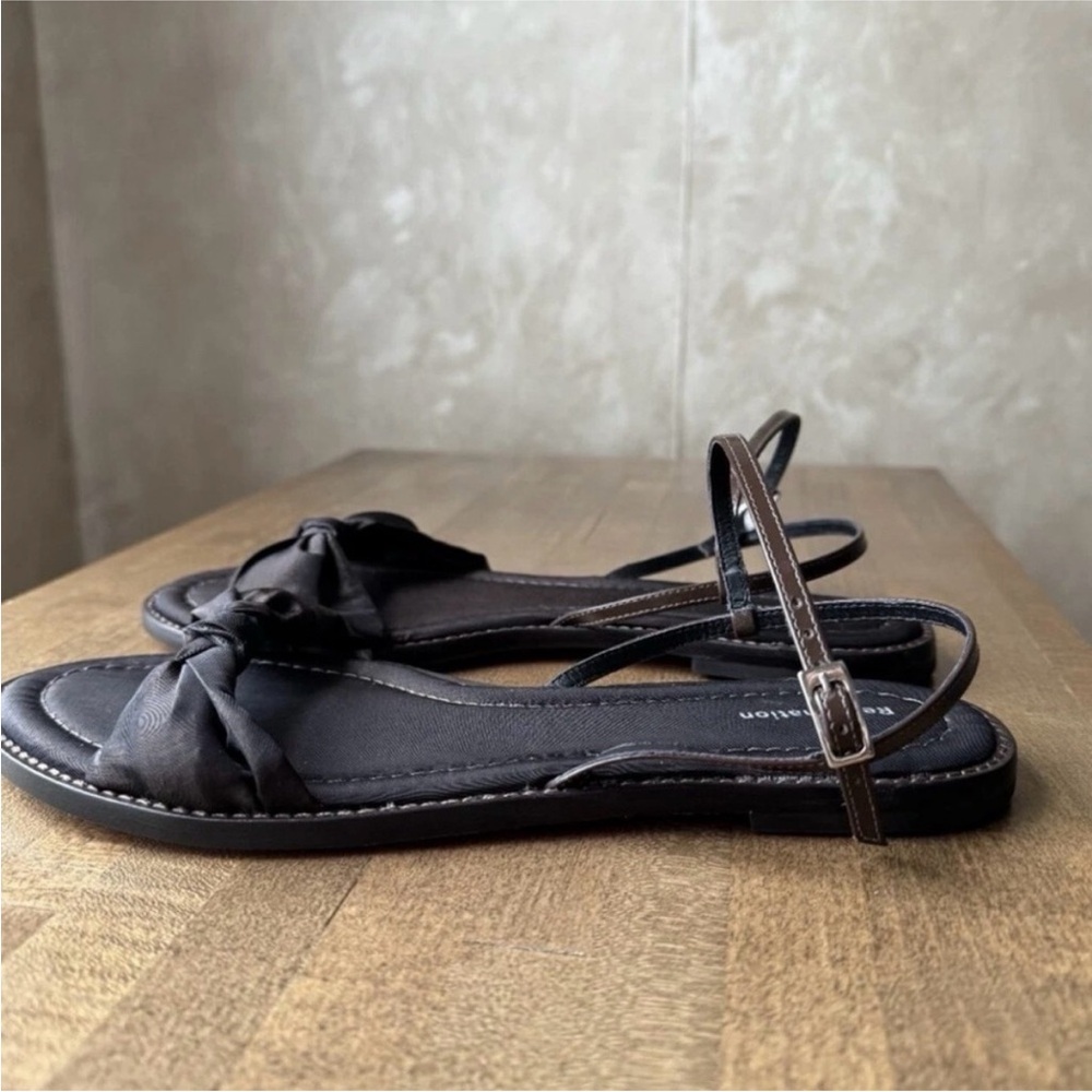 Reformation Cassidy Knotted Bow Sandal - Picture 4 of 14